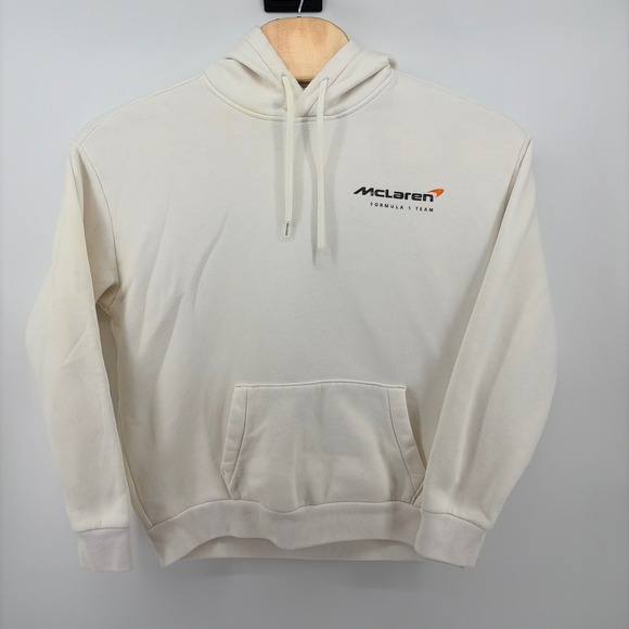 Hollister x McLaren Formula 1 Team Sweatshirt Mens L Racing Hoodie Graphic - Picture 2 of 8